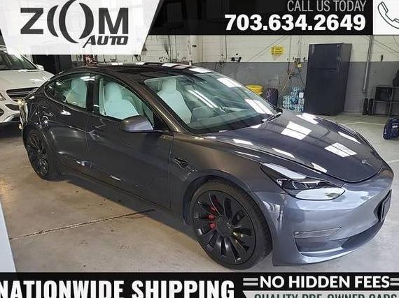 TESLA MODEL 3 2022 5YJ3E1EC8NF342215 image